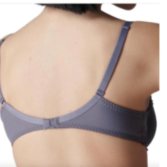 NWOT PERELE GRY/WHT Demi, 38DD *P1050 - Picture 2 of 10